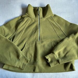 Lululemon 1/2 zip Scuba Hoodie
